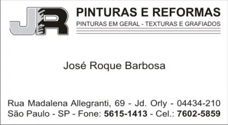 JR Pinturas e Reformas